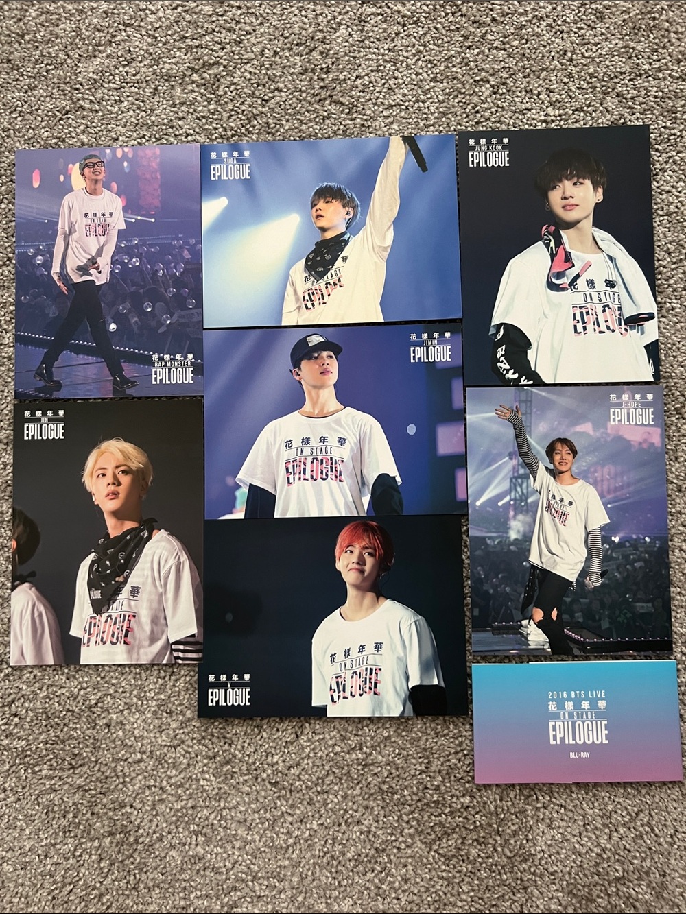 BTS Epilogue photocards